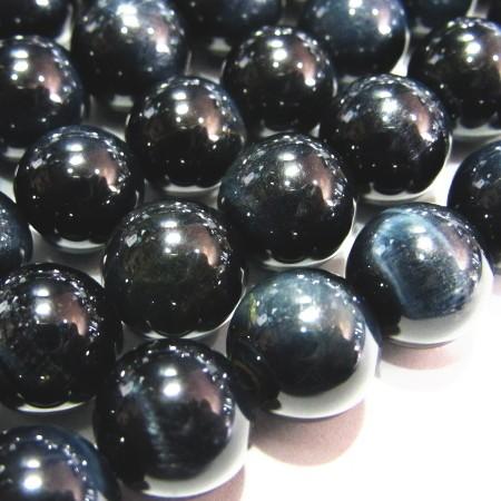 12302-天然石 10mm丸玉 ブルータイガーアイ 4個/1パック |  | 03