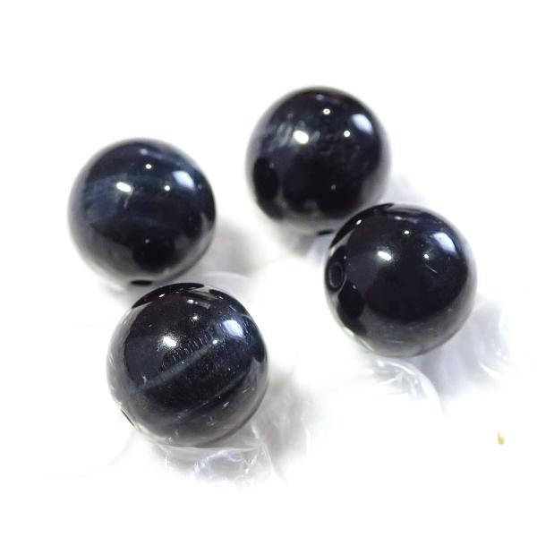 12302-天然石 10mm丸玉 ブルータイガーアイ 4個/1パック |  | 01