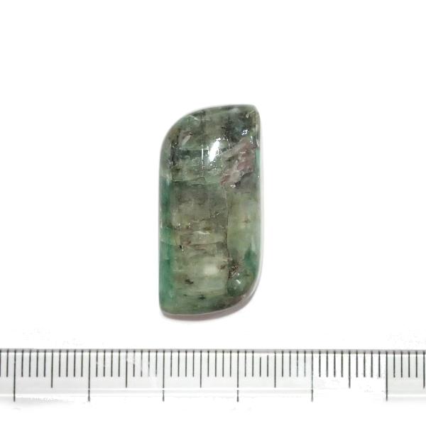 1234-『天然石ルース』　エメラルド（ホール無）　約２８ｘ１９mm（５．２ｇ）　１個 | 