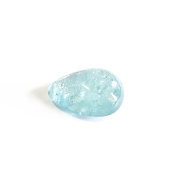 1265-《天然石ペンダント》　アクアマリン　約１８．５ｘ１４．５mm（３．７ｇ）　１個 |  | 03