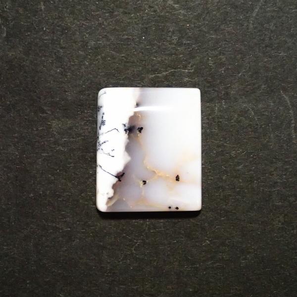 1266-『天然石ルース』　マーリナイト（ホール無）　約２３ｘ２８mm（５．７ｇ）　１個 | 