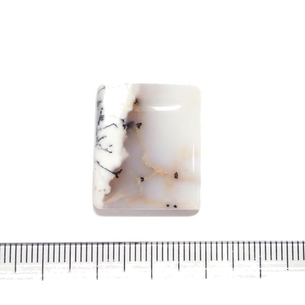 1266-『天然石ルース』　マーリナイト（ホール無）　約２３ｘ２８mm（５．７ｇ）　１個 |  | 03