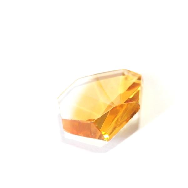 1282-《天然石ペンダント》　シトリン※カット有※　約２４ｘ２１mm（４．２ｇ）　１個 |  | 04