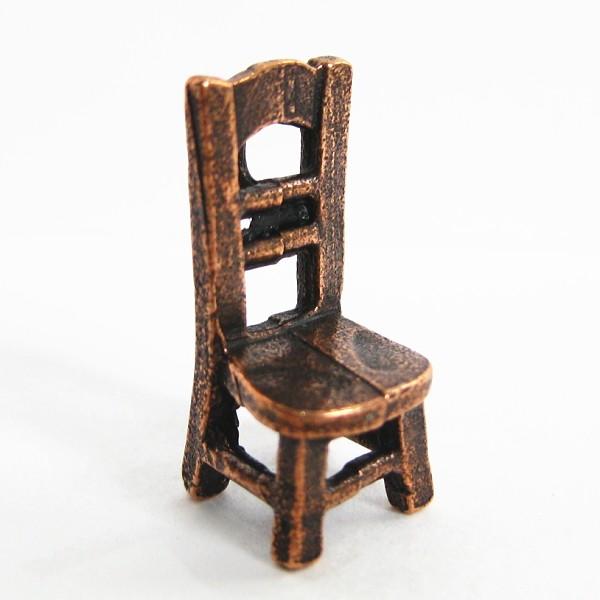 13123-【ＮＹピューター】　椅子　チャーム　銅古美　９mm　５個/１セット | 