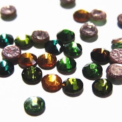 13312-swarovski　エレメント　＃2028　FOREST　ｓｓ10　２．８mm　２０個/１セット | 