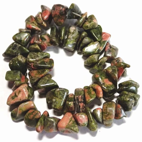 1407-《天然石　さざれ》　ウナカイト　約１８cm　１本 | 