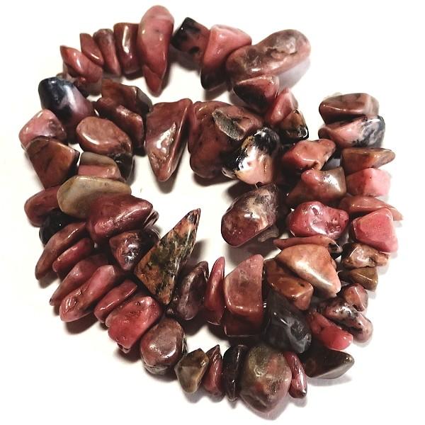 1416-《天然石　さざれ》　ロードナイト　約１８cm　１本 | 