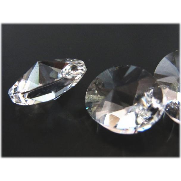 14970-swarovski　＃6028　オーバルペンダント　クリスタル　【1個】 |  | 01