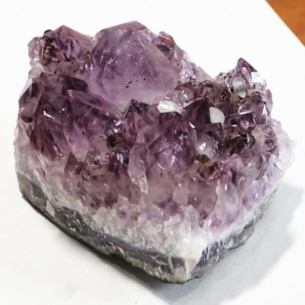 16003-《天然石　クラスター》　アメジスト　ブラジル産　７０x５０x５０mm　重量：２５６g　１個 | 
