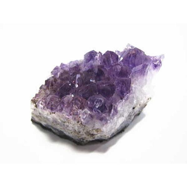 16031-《天然石　クラスター》　アメジスト　ブラジル産　７５x５０x５５mm　重量：２１５g　１個 | 