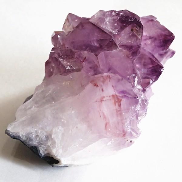 16034-《天然石　クラスター》　アメジスト　ブラジル産　９５x６０x４８mm　重量：２６４g　１個 | 