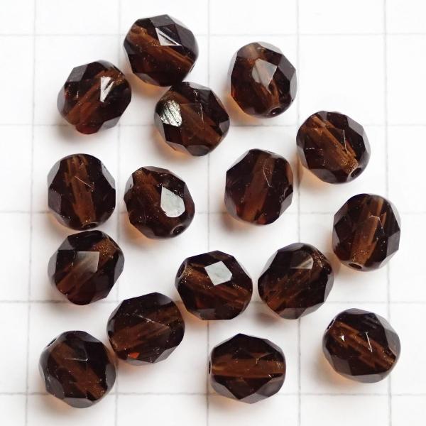 0173-8FC/1023　ダークトパーズ　８ミリ　１６個/１パック | 