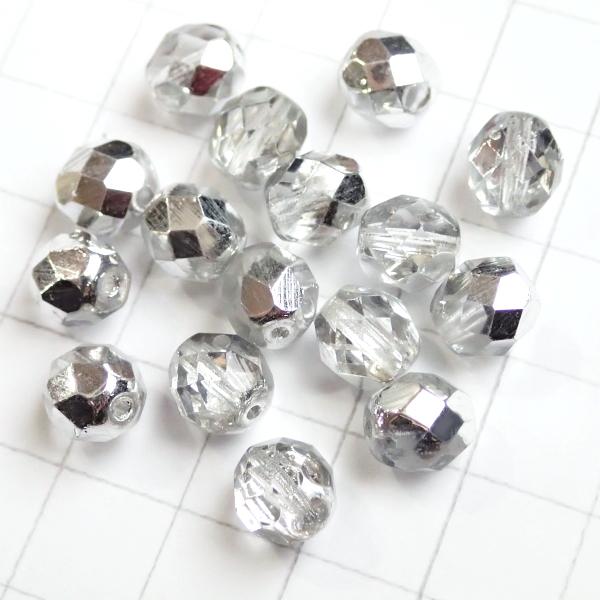 0185-8FC/27001　クリスタルシルバー　８ミリ　１６個/１パック |  | 01