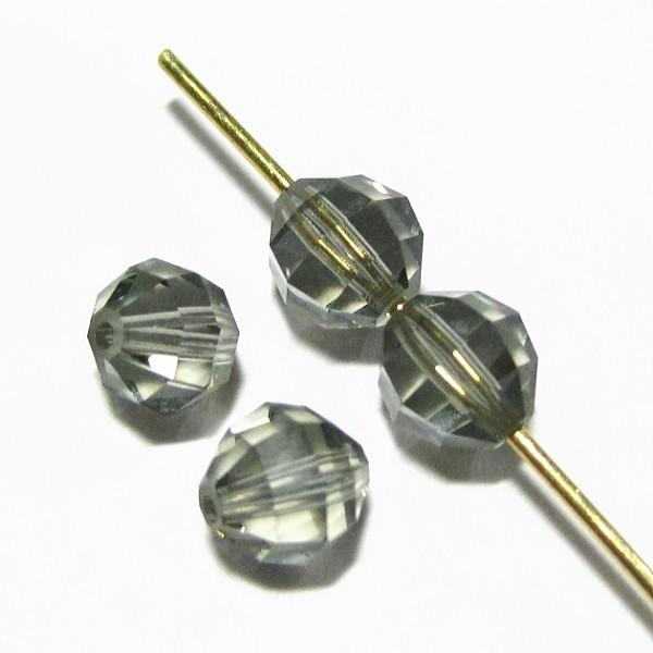 20214-swarovski　＃5004　ブラックダイヤモンド　６mm　４個/１パック | 