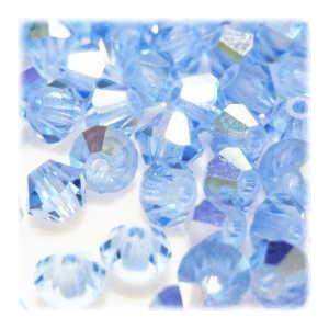 2026-SB3LS-AB スワロフスキー 3mmソロバン ライトサファイアオーロラ 25個/1パック | 