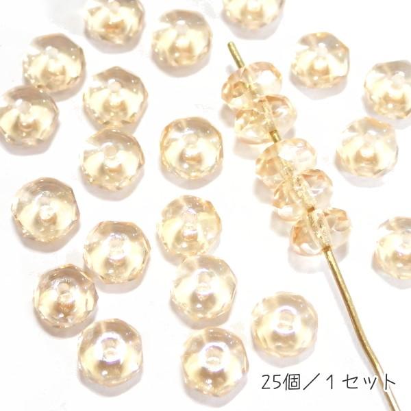 20321-14413　【CZドーナツ7ｘ5】 ラスターシャンパン　25個/１パック | 