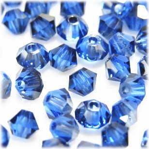 2039-SB3SA-S スワロフスキー 3mmソロバン　サファイアサテン 25個/1パック | 