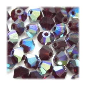 2097-SB3GA-AB スワロフスキー 3mmソロバン ガーネットオーロラ 25個/1パック | 