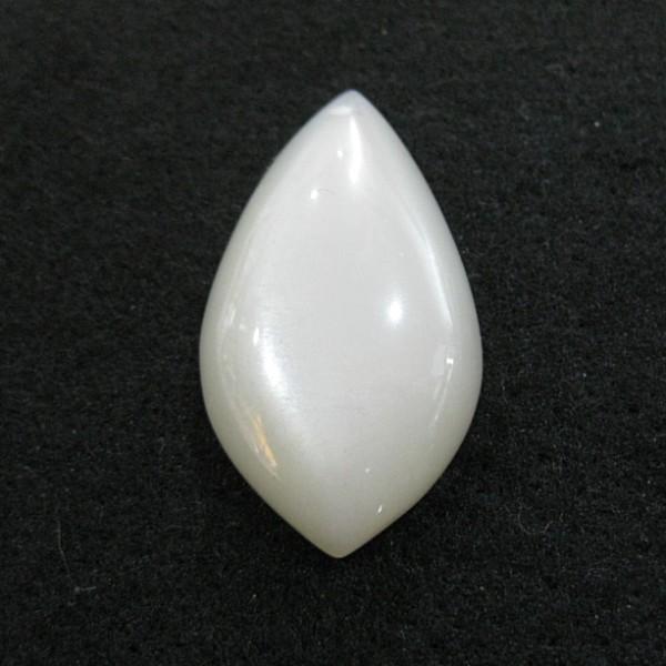 21218-《天然石ペンダント》　シルバームーンストーン　約３７ｘ２０mm（７．８ｇ）　１個 | 