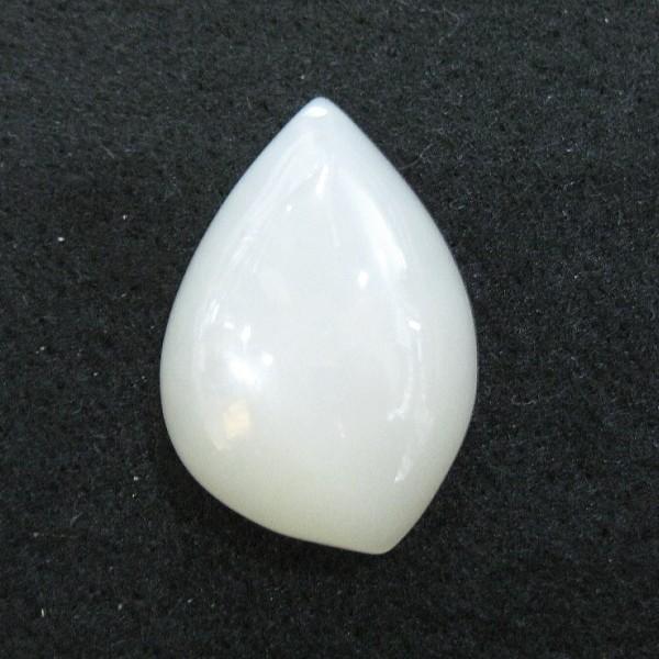 21224-《天然石ペンダント》　シルバームーンストーン　約３４ｘ２２mm（１０．３ｇ）　１個 | 