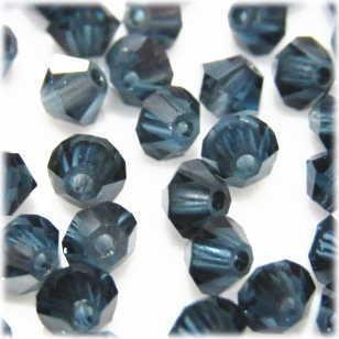 2144-SB3MON-S スワロフスキー 3mmソロバン　モンタナサテン 25個/1パック | 