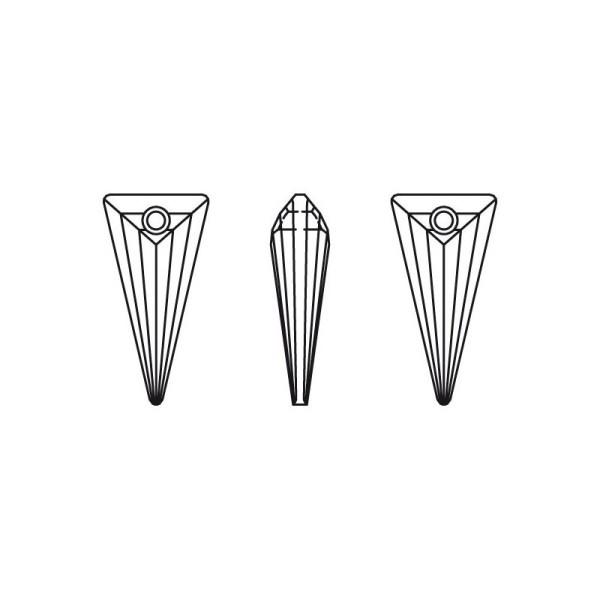 21636-swarovski　＃6480　クリスタル　２８mm　１個 |  | 01