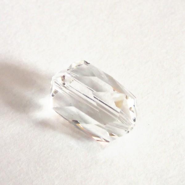 22019-swarovski　ヴィンテージ＃5204　クリア　１３．５ｘ９mm　１個 | 