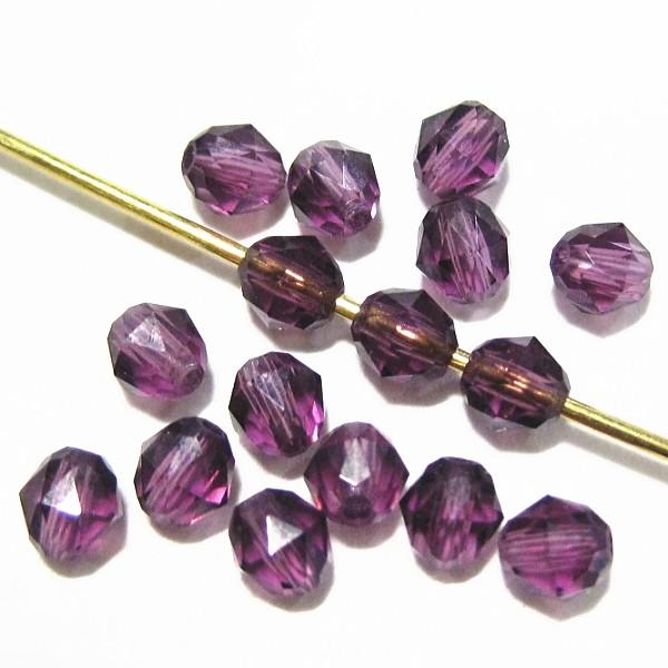 22027-swarovski　＃5025　アメジスト　４mm　１６個/１パック | 