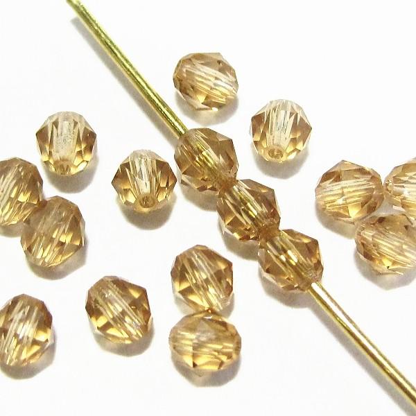 22029-swarovski　＃5025　ライトコロラドトパーズ　４mm　１６個/１パック | 