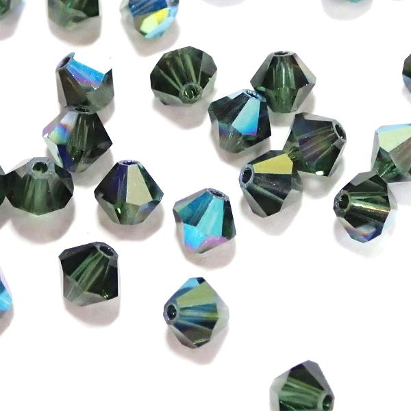 2281-SB4TUR-AB スワロフスキー ４mmソロバン　トルマリンAB 25個/1パック | 