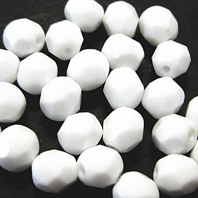 0246-6FC/0300　ホワイト不透明　６ミリ　２５個/１パック | 