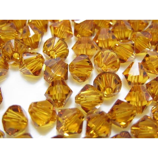 2552-SB6TO スワロフスキー 6mmソロバン　トパーズ 25個/1パック | SWAROVSKI