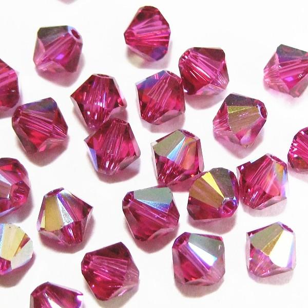 2590-ＳＢ５ＦＵ-ＡＢ　スワロフスキー 5mmソロバン　フィッシャーオーロラ　２５個/１パック | 