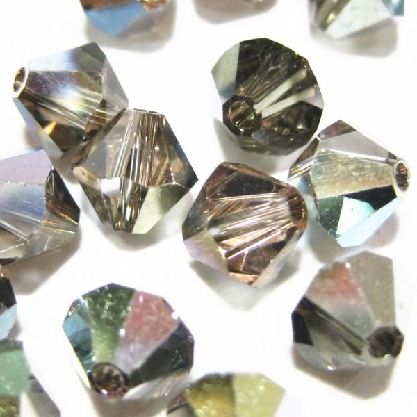 2619-ＳＢ６ＲＯ-ＣＡＬ　スワロフスキー 6mmソロバン　ロザリン・シルバー　２５個/１パック | 