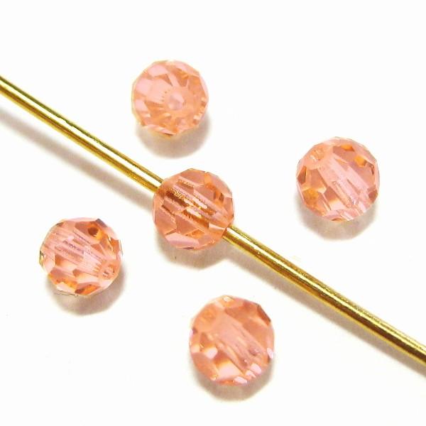 2686-swarovski　＃5000　ライトピーチ　４mm　５個/１パック | 