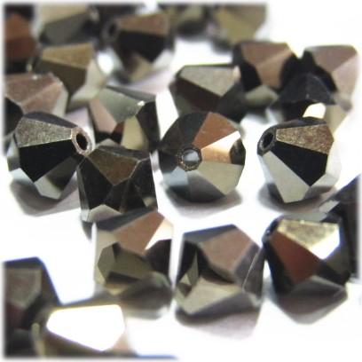 2849-ＳＢ５ＪＥ-Ｎｕｔ２Ｘ　スワロフスキー 5mmソロバン　ジェット-ナット２Ｘ　２５個/１パック | 