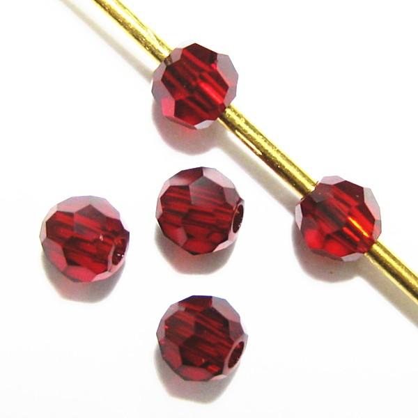 2856-swarovski　＃5000　シャム　３mm　５個/１パック | 