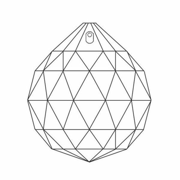 2952-swarovski　＃8550　ライトトパーズ　２０mm　１個 |  | 01