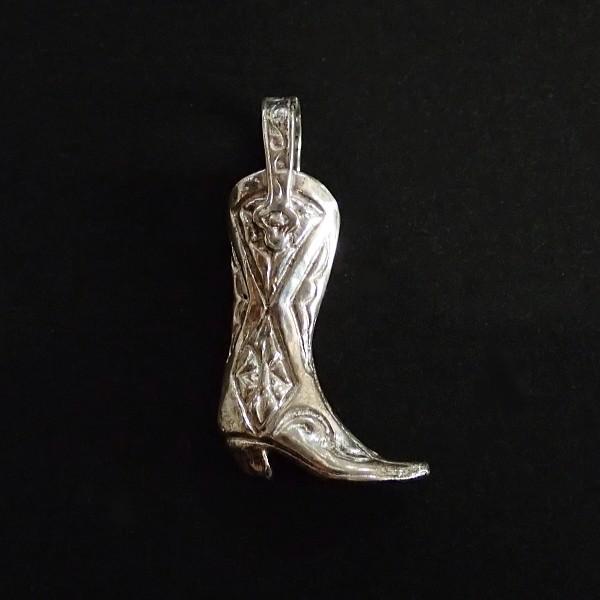 30136-【シルバー９２５】　チャーム　ブーツ　２０ｘ１４mm（ブーツ部のみ）　１個 | 