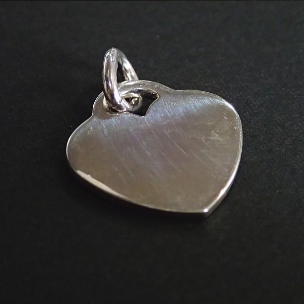 30140-【シルバー９２５】　チャーム　ハート　２２ｘ２２mm（丸カン含まず）　１個 |  | 01