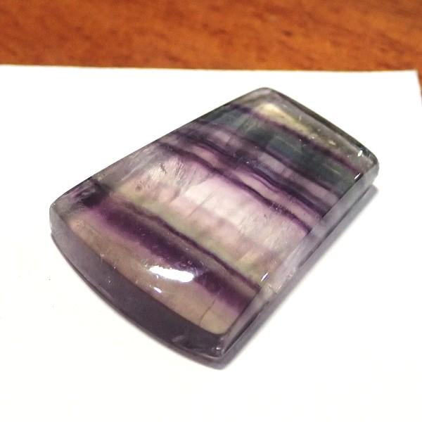 30312-『天然石ルース』　フローライト（ホール無）　約３０ｘ２３mm（１０．４ｇ）　１個 |  | 01