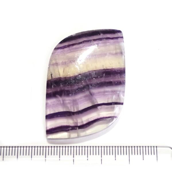 30319-『天然石ルース』　フローライト（ホール無）　約４２ｘ２９mm（１６．６ｇ）　１個 | 