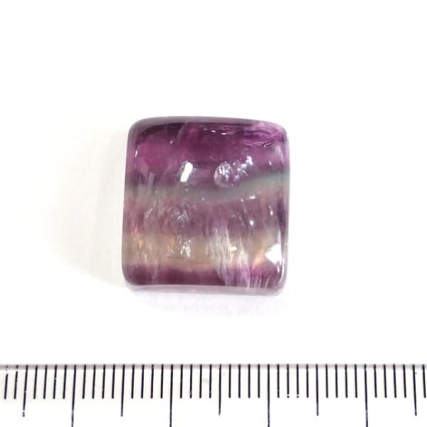 30320-『天然石ルース』　フローライト（ホール無）　約１８ｘ１７mm（６．９ｇ）　１個 | 