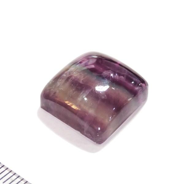 30320-『天然石ルース』　フローライト（ホール無）　約１８ｘ１７mm（６．９ｇ）　１個 |  | 03