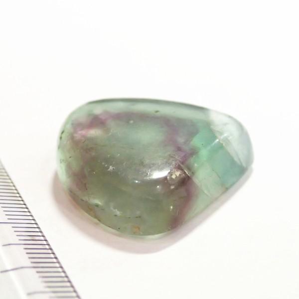 30322-『天然石ルース』　フローライト（ホール無）　約２６ｘ２７mm（１０．９ｇ）　１個 |  | 02