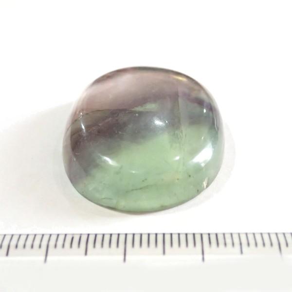 30323-『天然石ルース』　フローライト（ホール無）　約３４ｘ２５mm（１３．７ｇ）　１個 |  | 02