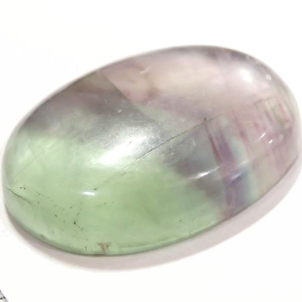 30323-『天然石ルース』　フローライト（ホール無）　約３４ｘ２５mm（１３．７ｇ）　１個 |  | 03