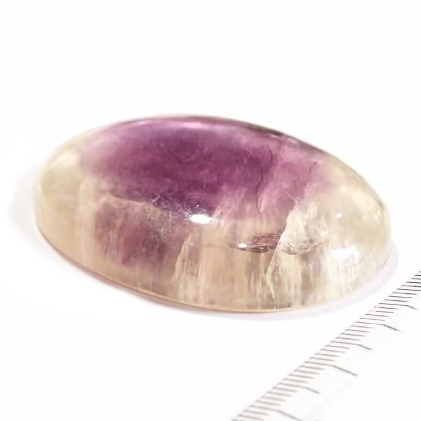 30324-『天然石ルース』　フローライト（ホール無）　約５３ｘ３７mm（４３．９ｇ）　１個 |  | 01