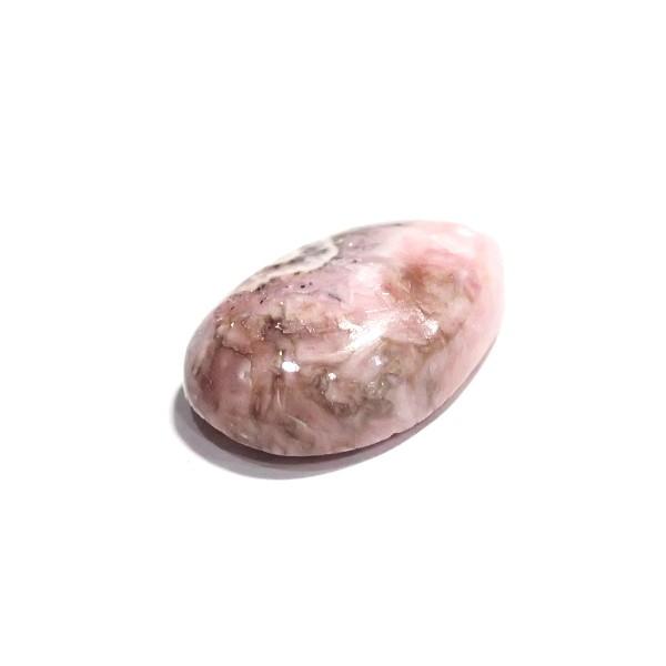 30334-『天然石ルース』　インカローズ（ホール無）　約２５ｘ１５mm（４．８ｇ）　１個 |  | 02