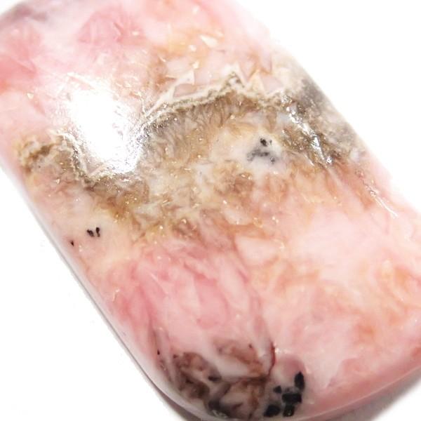 30335-『天然石ルース』　インカローズ（ホール無）　約２７ｘ１５mm（５．９ｇ）　１個 |  | 03